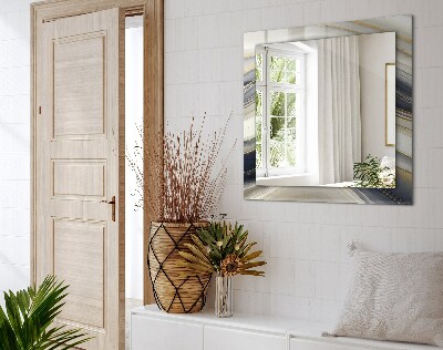 Espelho decorativo Ondas de cores abstratas