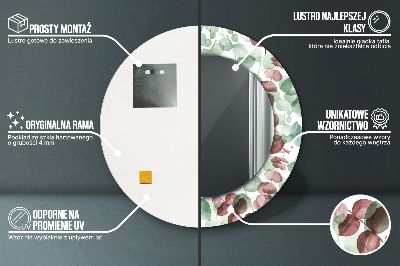 Espelho redondo decorativo Eucalipto