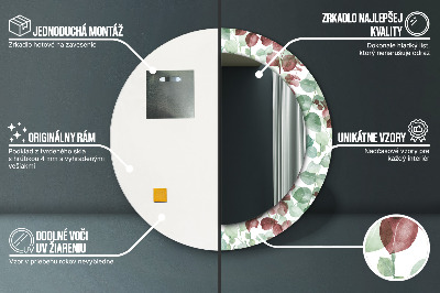 Espelho redondo decorativo Eucalipto