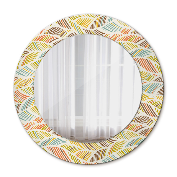 Espelho redondo decorativo Resumo