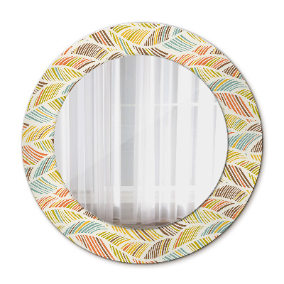 Espelho redondo decorativo Resumo