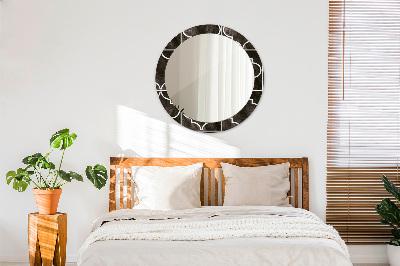 Espelho decorativo redondo Azulejos antigos