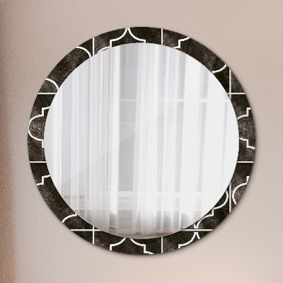 Espelho decorativo redondo Azulejos antigos