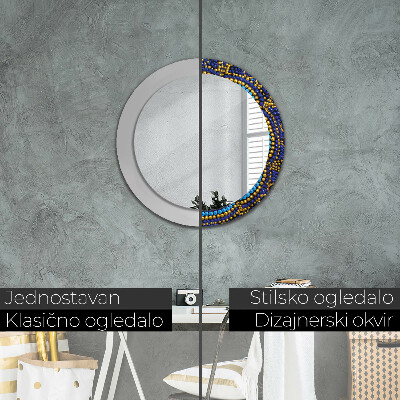 Espelho redondo decorativo Composição decorativa
