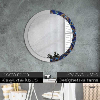 Espelho redondo decorativo Composição decorativa