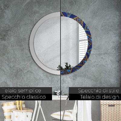 Espelho redondo decorativo Composição decorativa