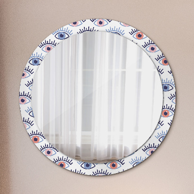 Espelho redondo decorativo Estilo de olho moderno