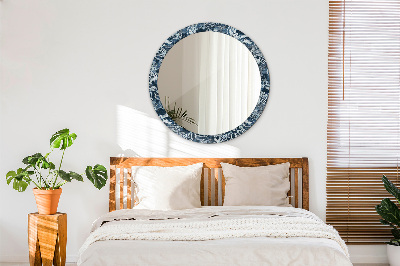 Espelho redondo decorativo Colagem ny