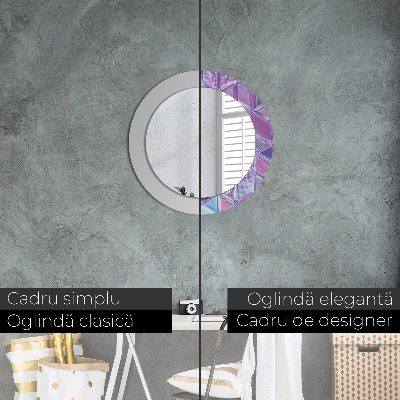 Espelho redondo decorativo Abstrato surreal