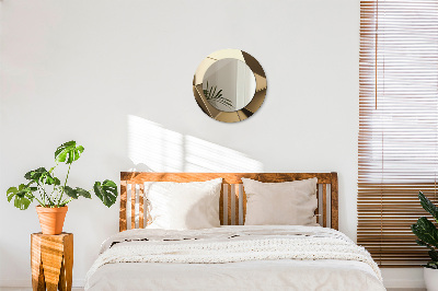 Espelho decorativo redondo Abstração moderna