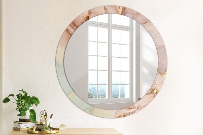 Espelho redondo decorativo Fluido abstrato