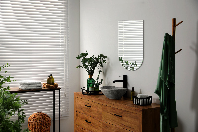 Espelho semi oval decorativos