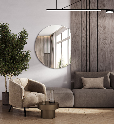 Espelho meia lua design moderno