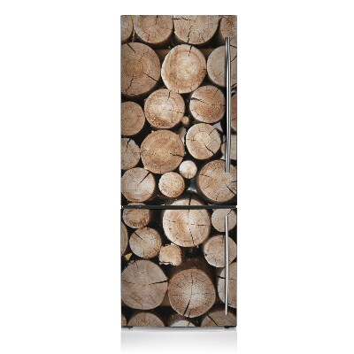 Painel magnético para frigorífico Vigas de madeira