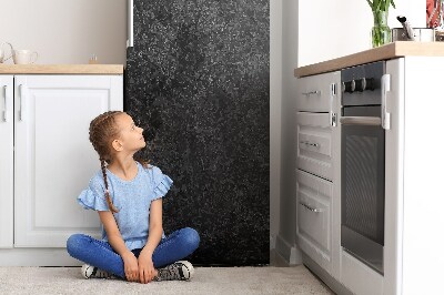 Painel magnético para frigorífico Concreto preto