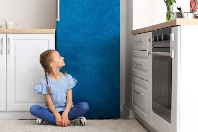 Painel magnético para frigorífico Fundo azul