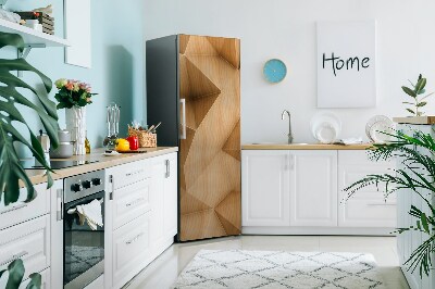 Painel magnético para frigorífico Triângulos abstratos