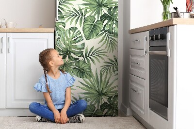 Painel magnético para frigorífico Padrão tropical