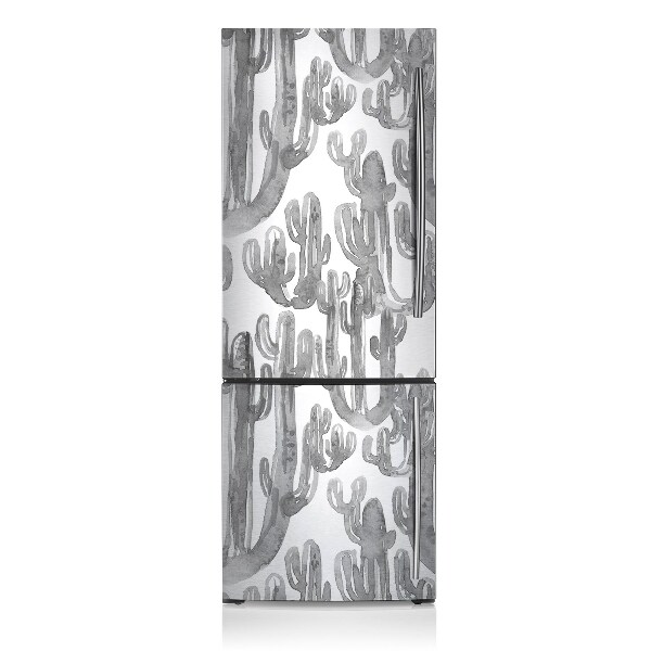 Painel magnético para frigorífico cacto pintado