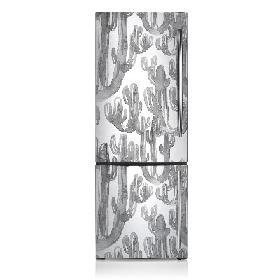 Painel magnético para frigorífico cacto pintado