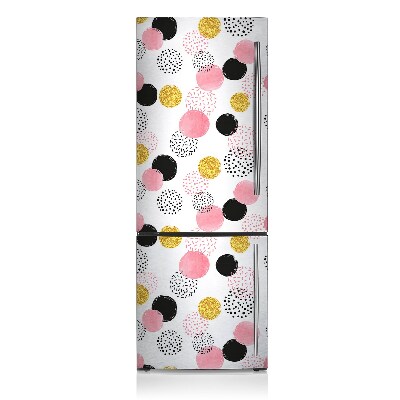 Capa magnética para frigorífico Pontos geométricos