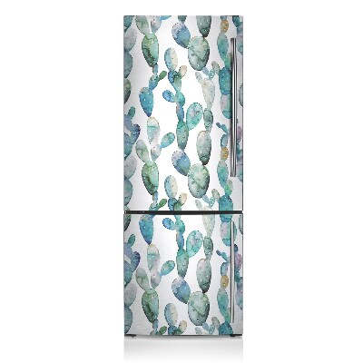 Capa magnética para frigorífico Cacto aquarela