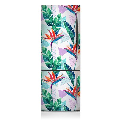 Painel magnético para frigorífico Flora tropical