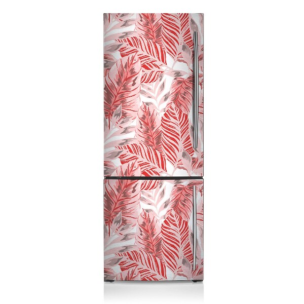 Capa magnética para frigorífico Selva rosa