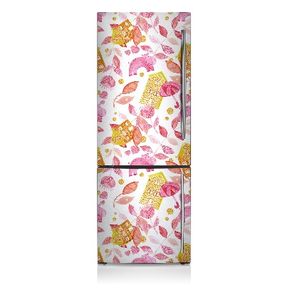 Painel magnético para frigorífico Hipopótamo