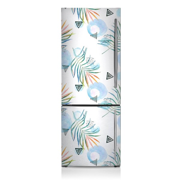 Painel magnético para frigorífico Padrão tropical