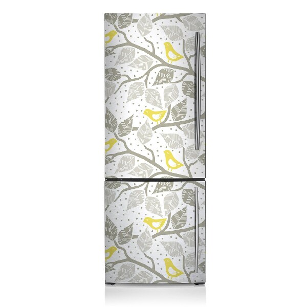 Painel magnético para frigorífico Pássaros