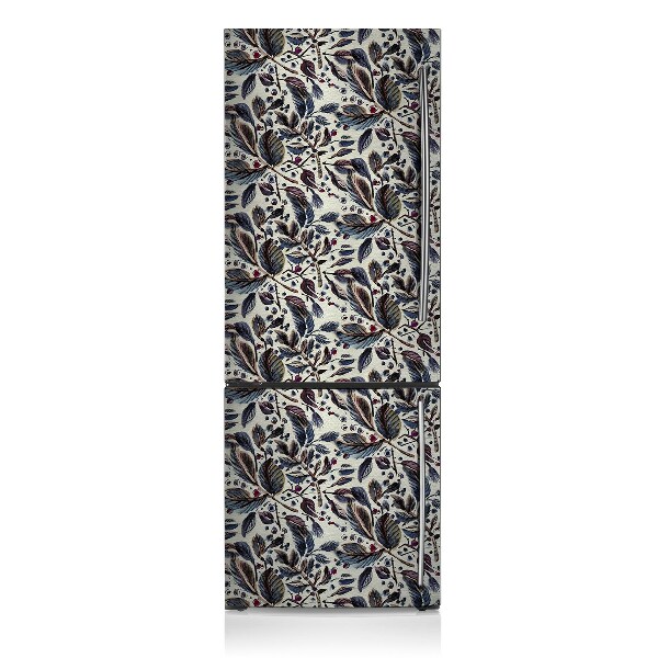 Painel magnético para frigorífico Folhas vintage