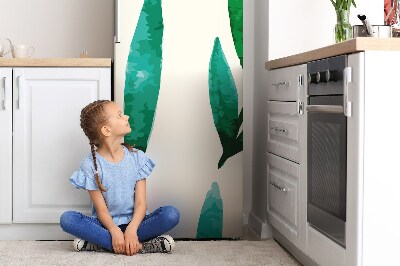 Painel magnético para frigorífico Folha