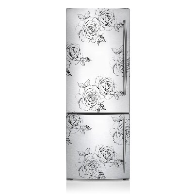 Painel magnético para frigorífico Rosas