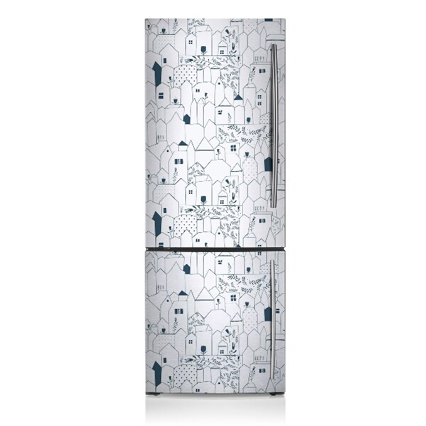 Capa magnética para frigorífico Casas de campo