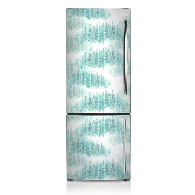 Painel magnético para frigorífico Floresta Pintada