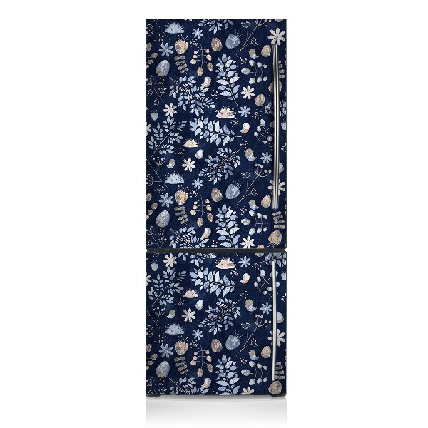 Capa magnética para frigorífico Folhas escandinavas