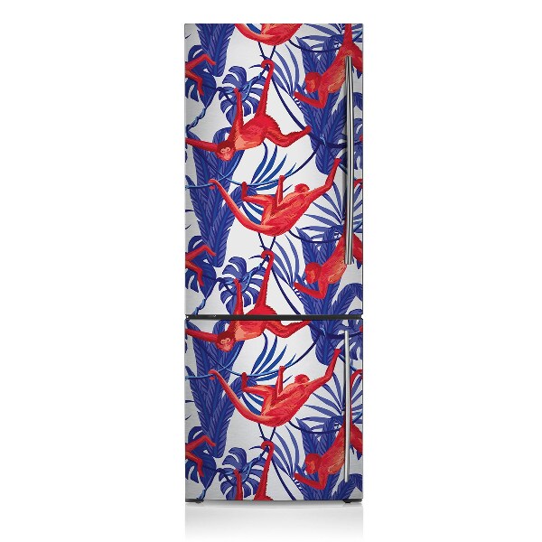 Painel magnético para frigorífico Macaco abstrato