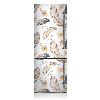 Painel magnético para frigorífico Folhas caindo