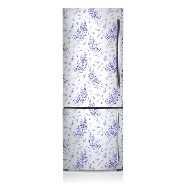 Capa magnética para frigorífico Lavanda aquarela