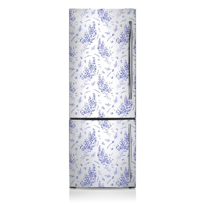 Capa magnética para frigorífico Lavanda aquarela