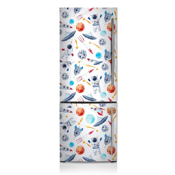 Painel magnético para frigorífico Astronauta