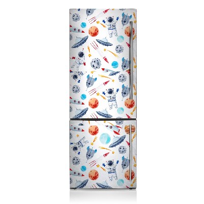 Painel magnético para frigorífico Astronauta