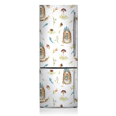 Capa magnética para frigorífico indiano