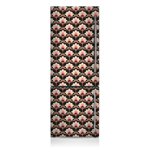 Capa magnética para frigorífico Padrão floral