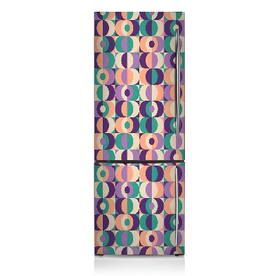 Painel magnético para frigorífico Quadrados e círculos