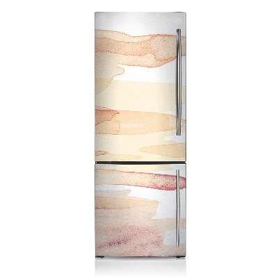 Capa magnética para frigorífico Linhas amarelas