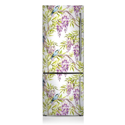 Capa magnética para frigorífico Pássaros nos galhos