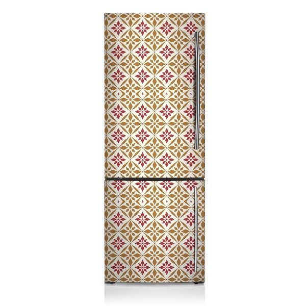 Capa magnética para frigorífico Padrão floral