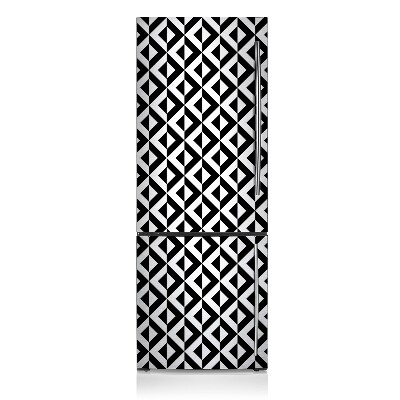 Painel magnético para frigorífico A ilusão da geometria